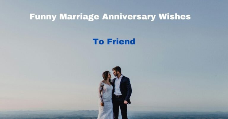 Funny Marriage Anniversary Wishes to Friend image