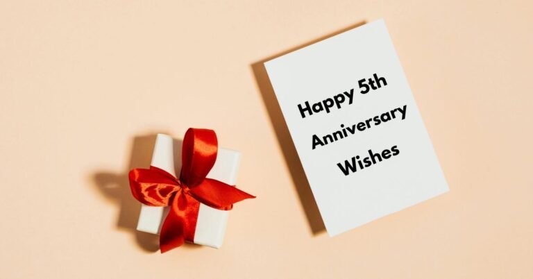 Happy 5th Anniversary Wishes image